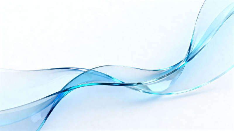 蓝色抽象波浪背景设计图片