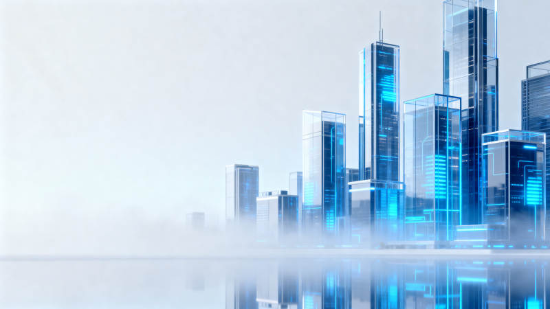 未来城市科技建筑图片