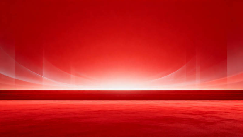 红色背景抽象舞台设计图片