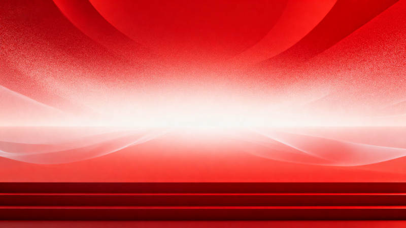 红色背景抽象舞台设计图片