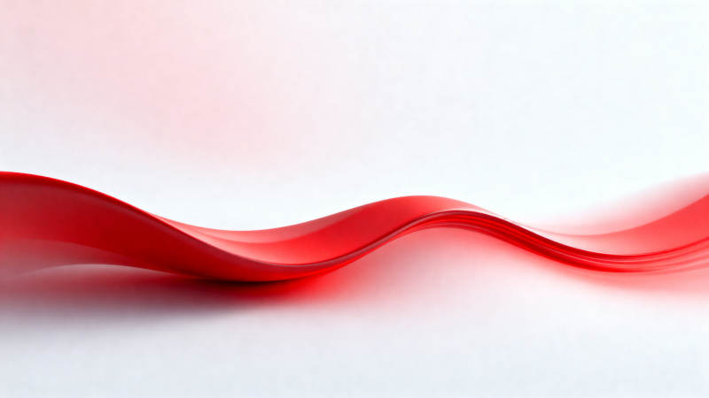 红色丝带抽象背景设计图片