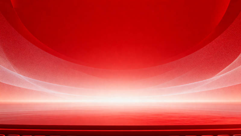 红色背景光效舞台设计图片