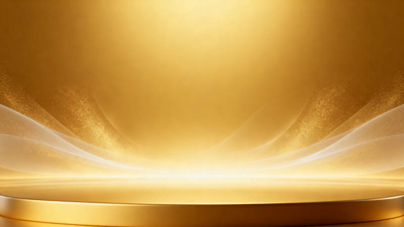 金色背景光效舞台设计图片