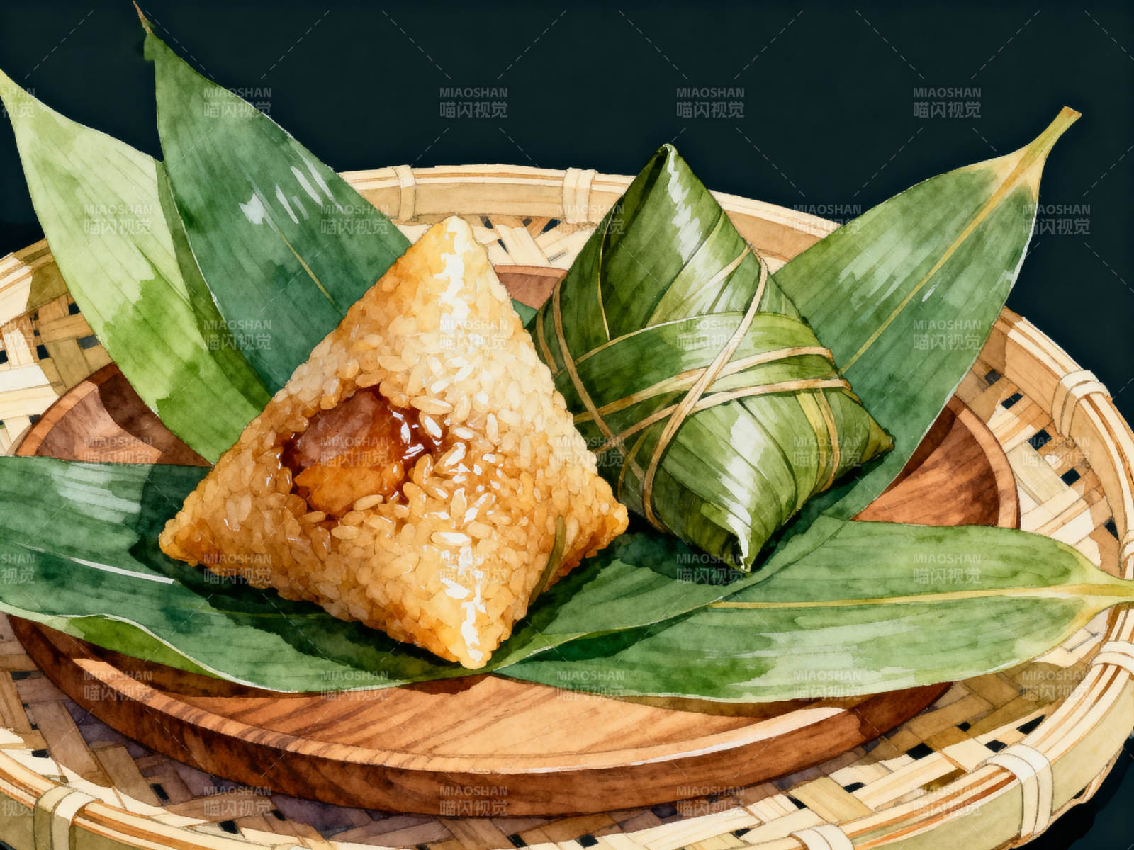 端午节粽子传统美食图片