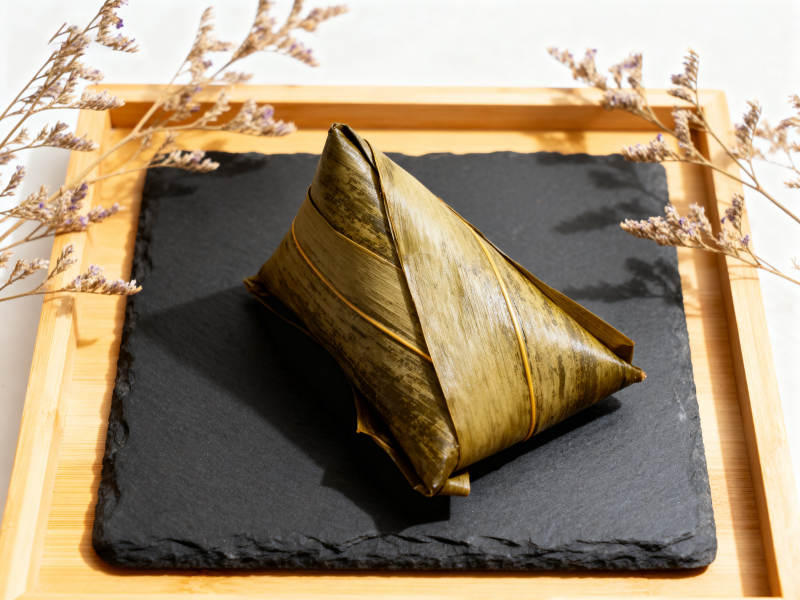 端午节传统粽子特写图片