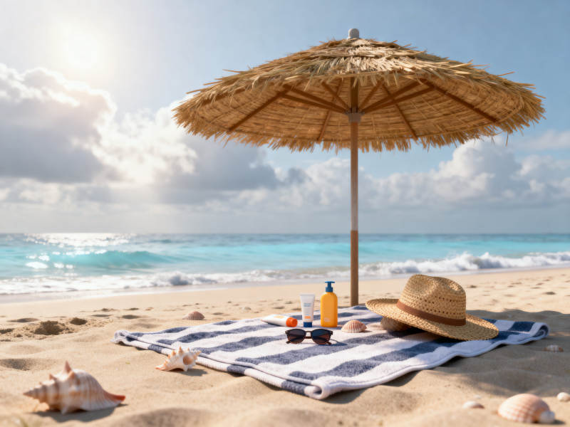 沙滩度假阳光海岸图片