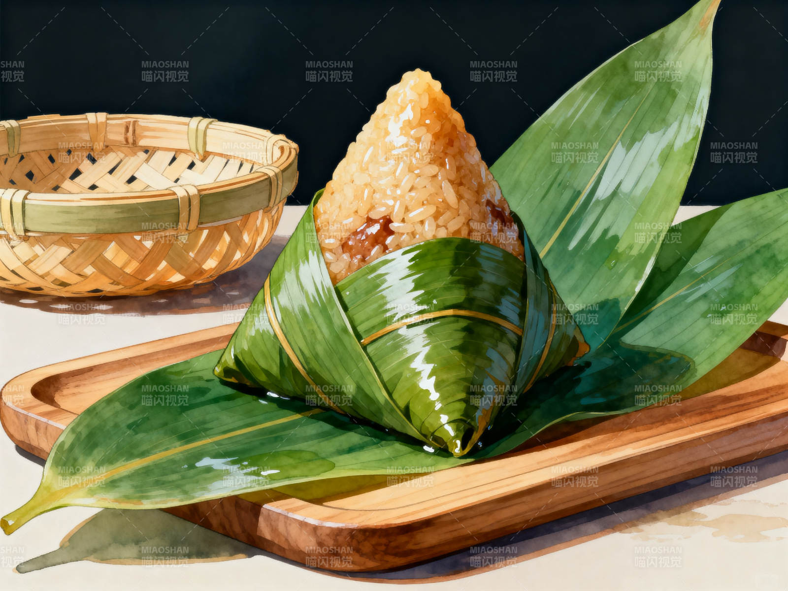 端午节传统美食粽子图片