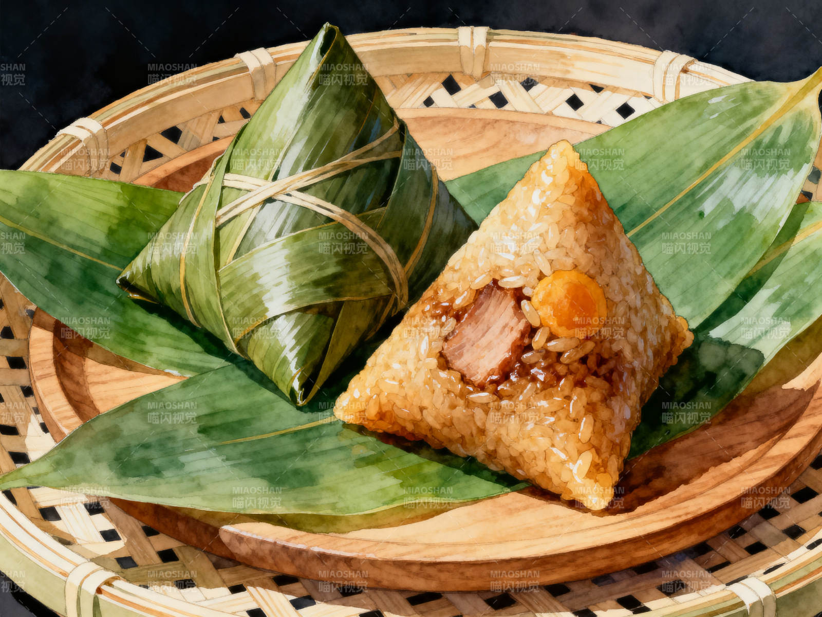 端午节粽子传统美食图片