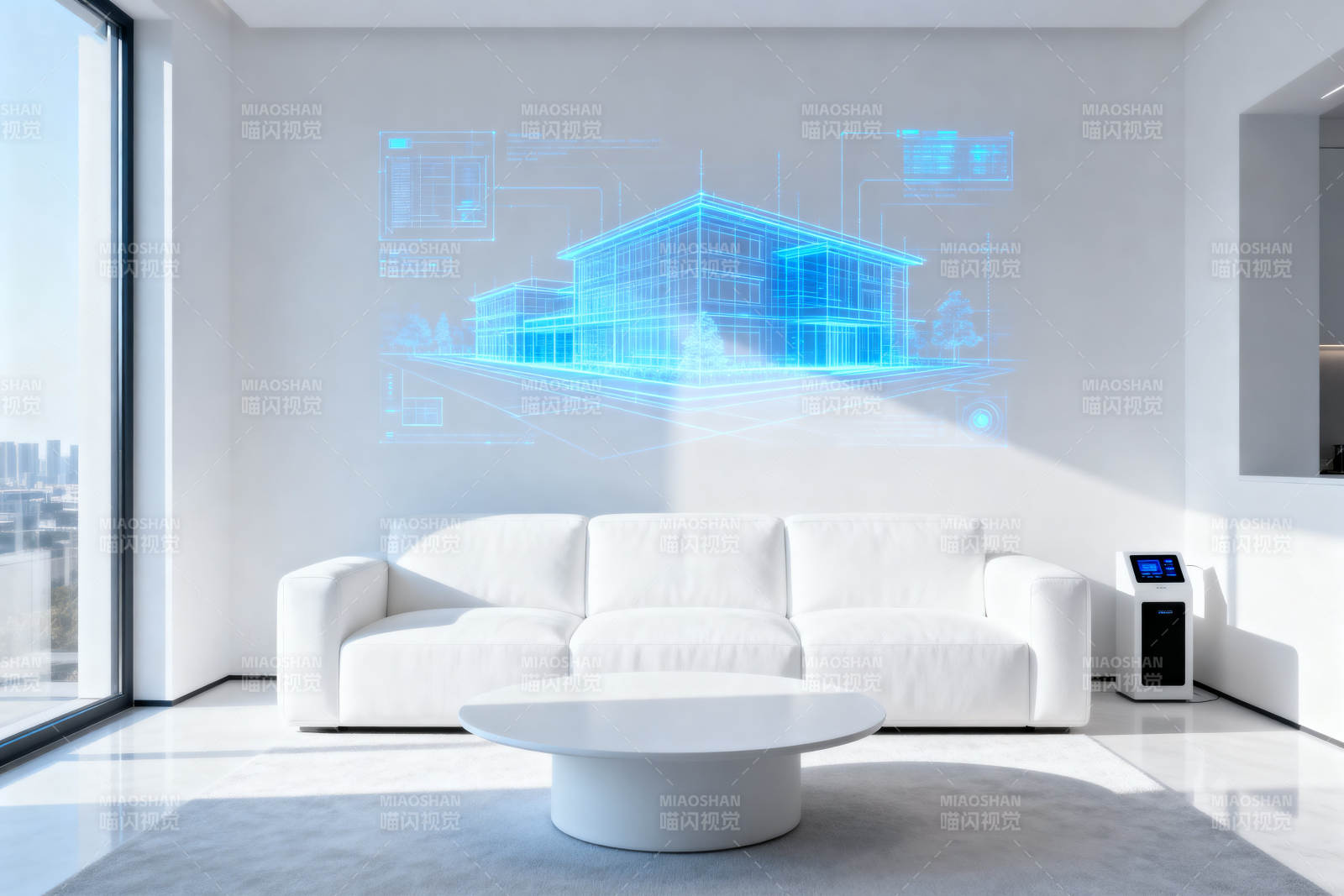 智能家居科技客厅设计图片