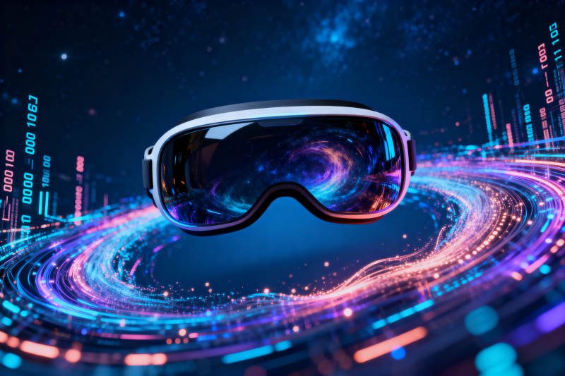 虚拟现实VR眼镜科技感图片