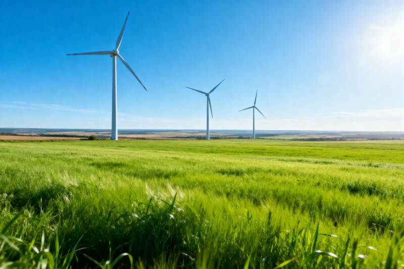 风力发电绿色能源图片