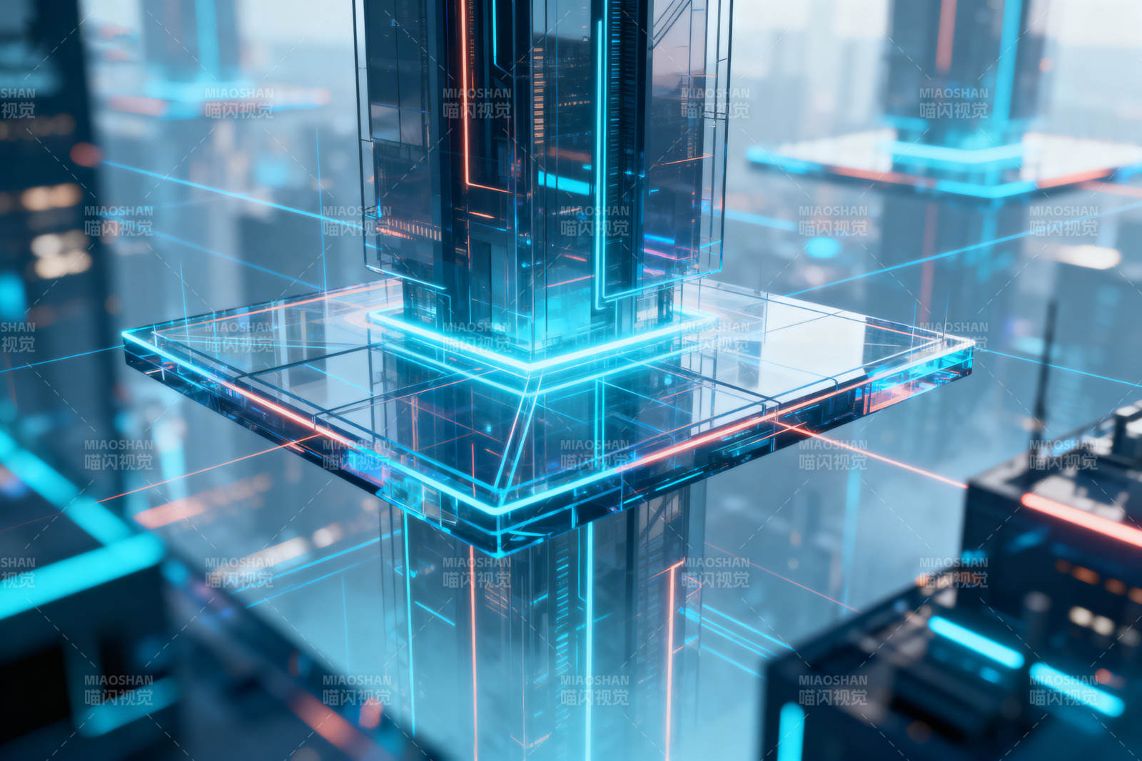 未来城市科技建筑幻想图片