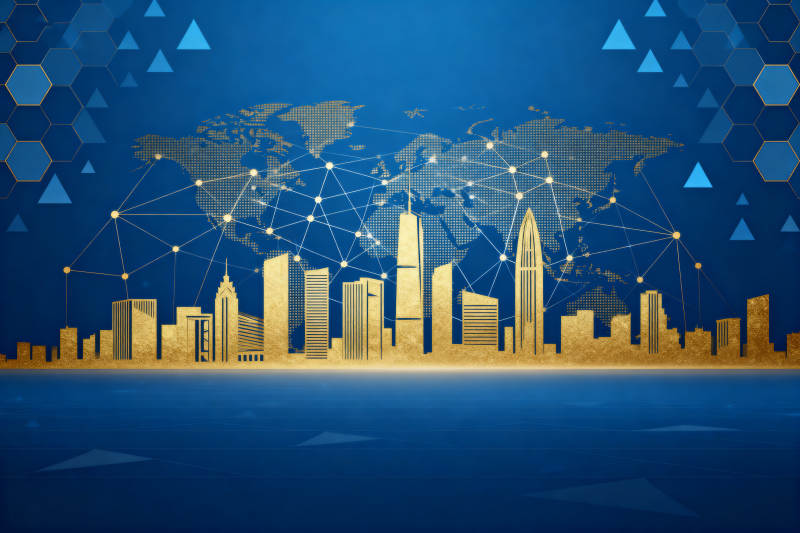 智慧城市科技发展图片