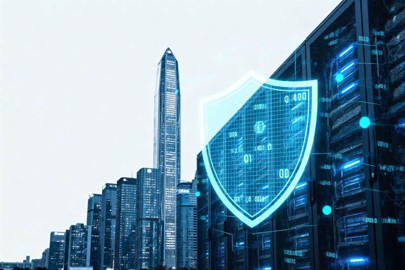 城市科技网络安全防护图片