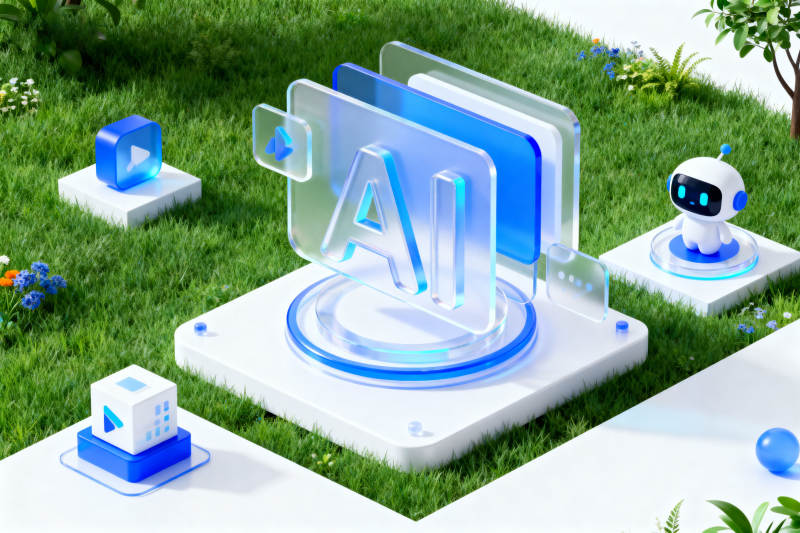 人工智能科技场景展示图片