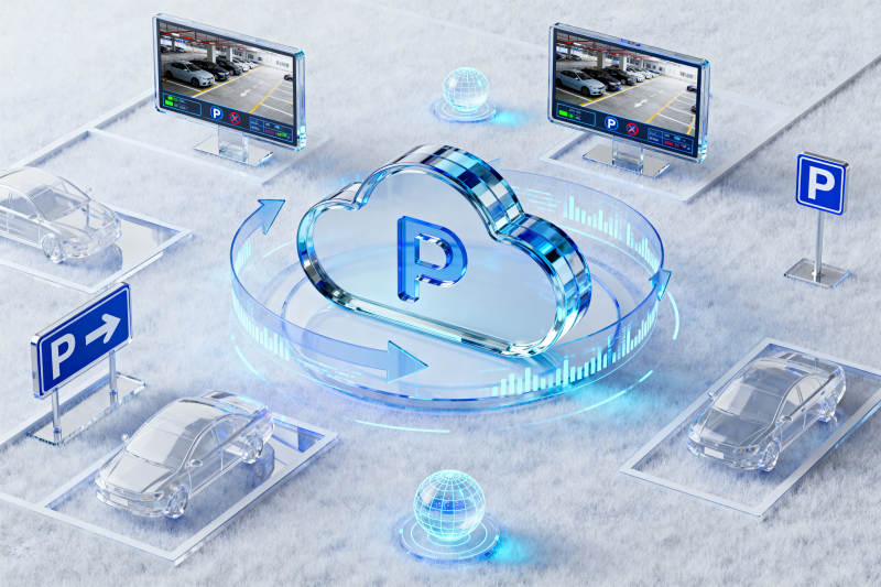 智能停车系统云服务图片