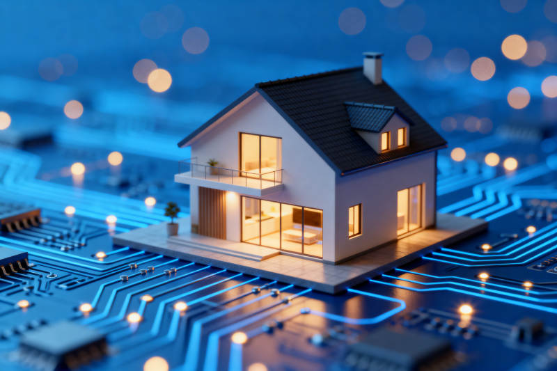 智能房屋科技电路图片