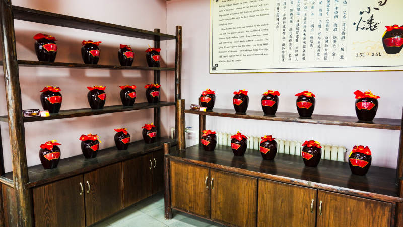 红花陶罐陈列室图片