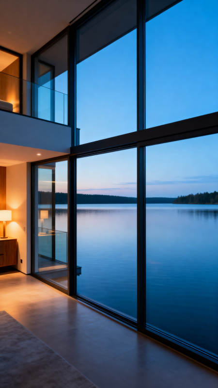 湖景室内现代设计图片