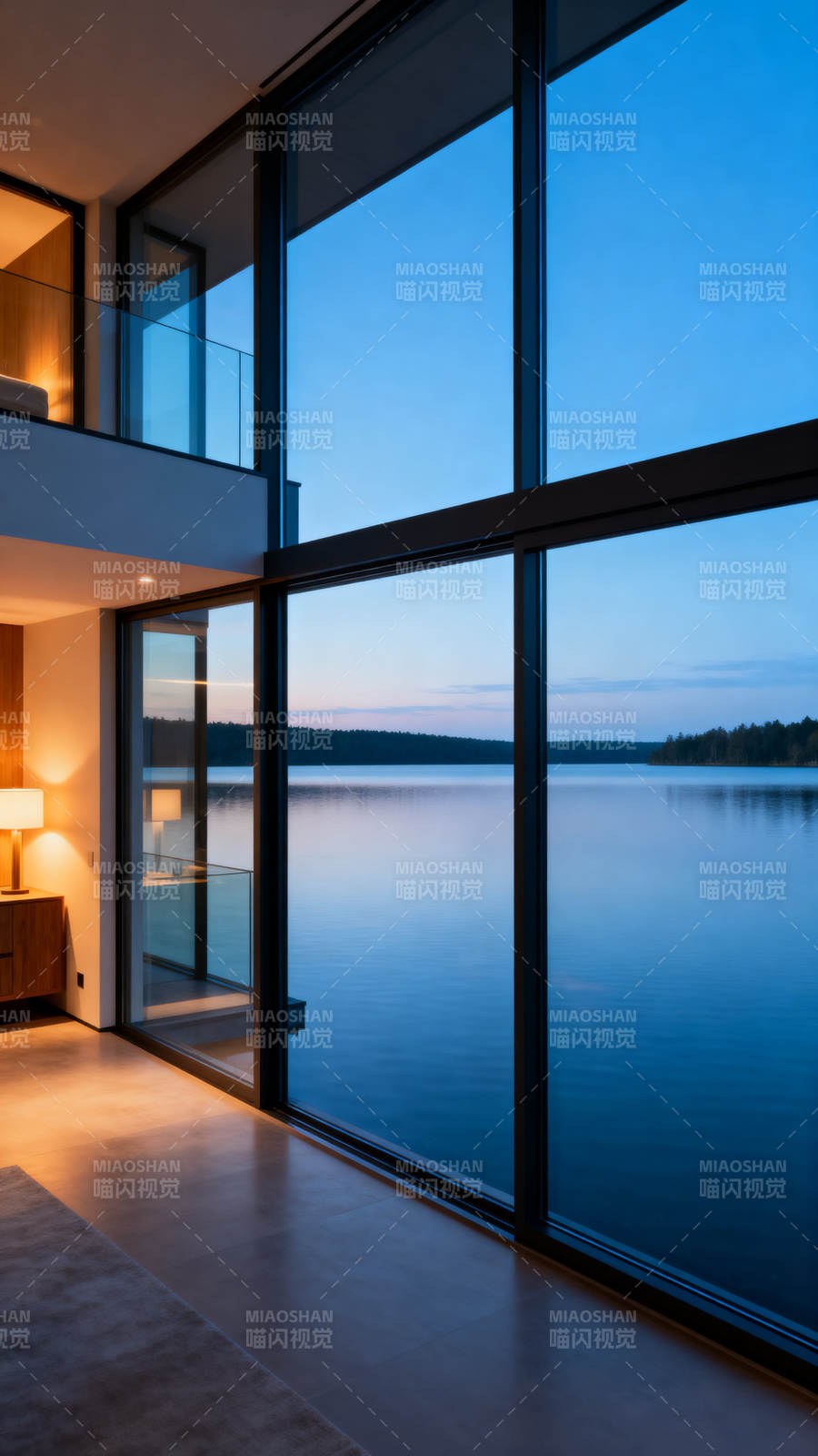湖景室内现代设计图片
