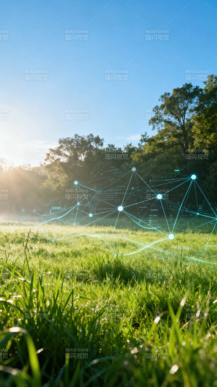 自然与科技的融合图片