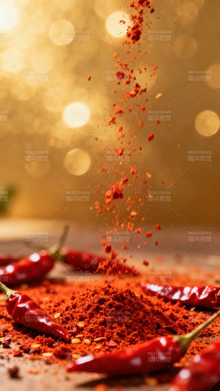 辣椒粉飞舞图片