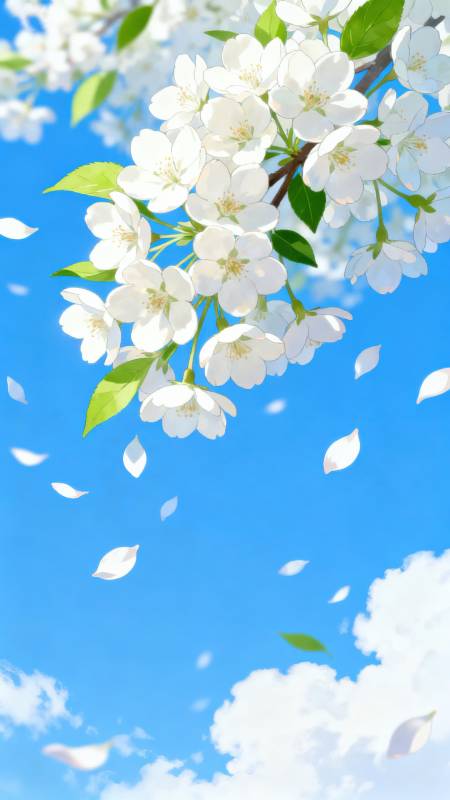 樱花纷飞 春意盎然图片