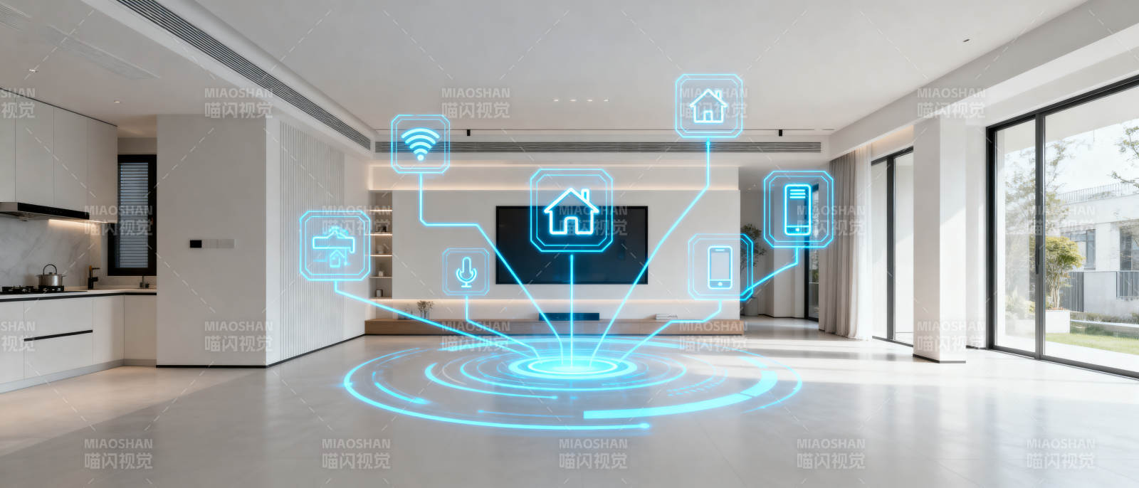 智能家居科技生活场景图片