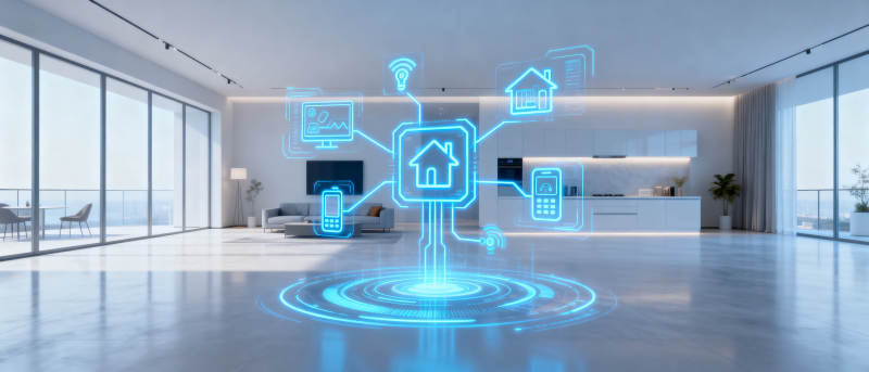 智能家居科技生活场景图片