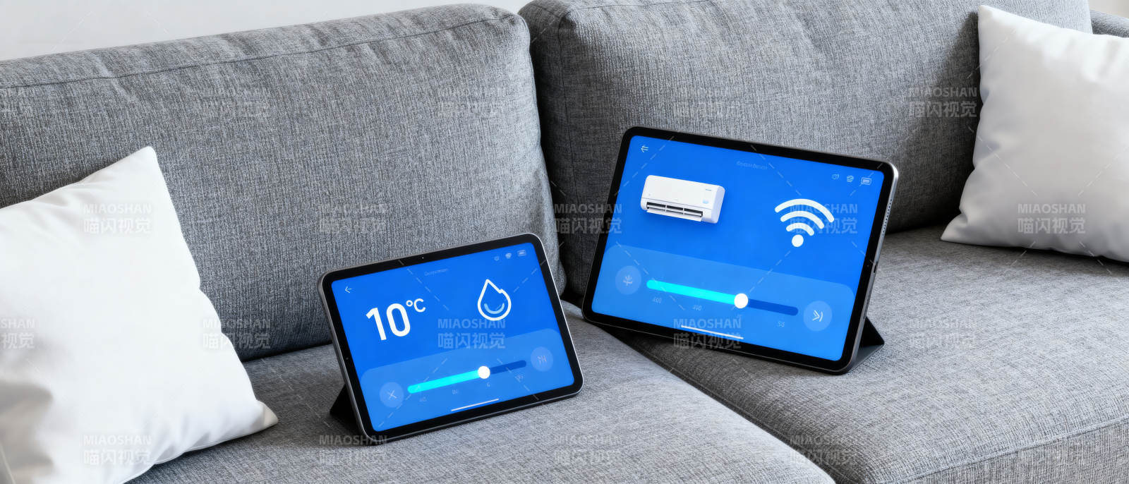 智能设备控制家居温度图片
