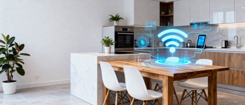 智能家居厨房科技场景图片