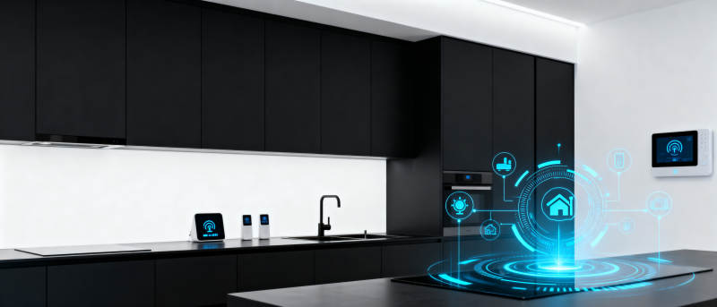 智能厨房科技家居系统图片