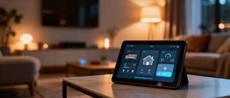 智能家居控制面板图片