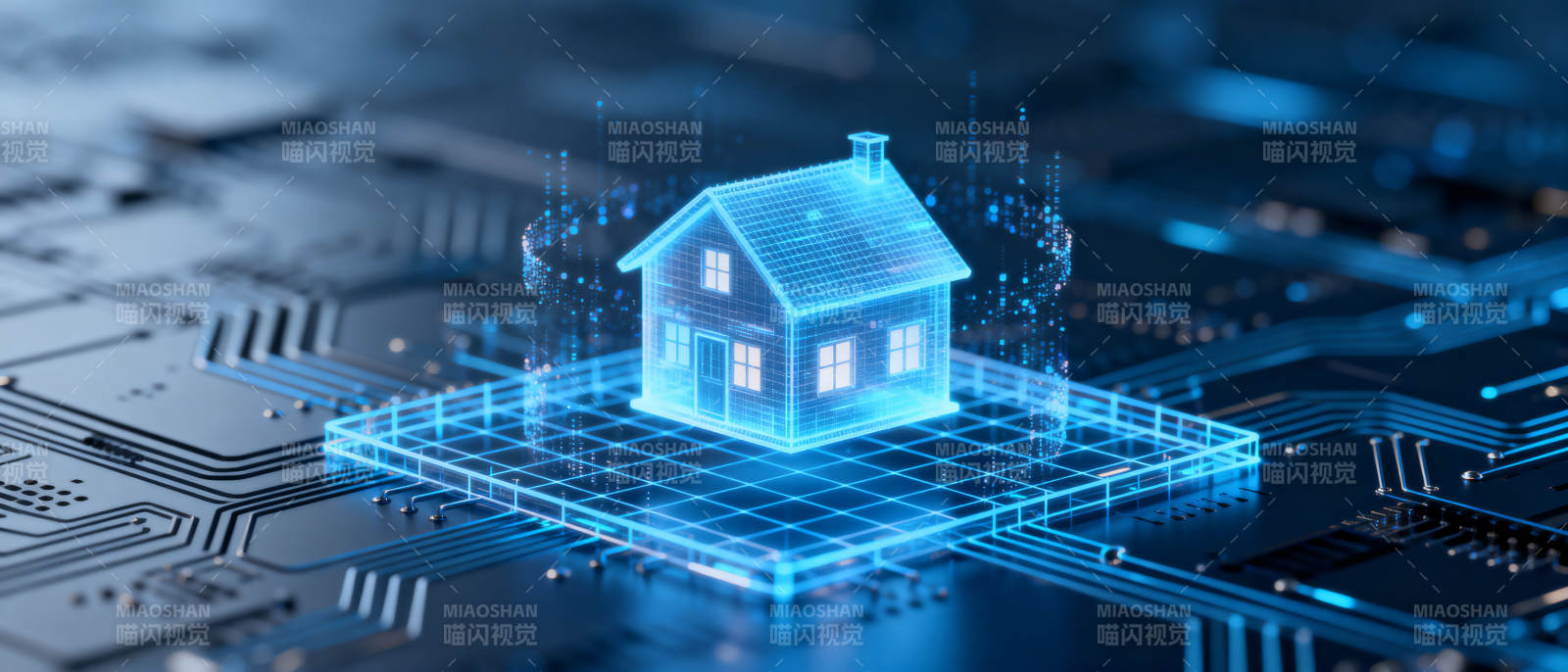 智能房屋科技概念图片