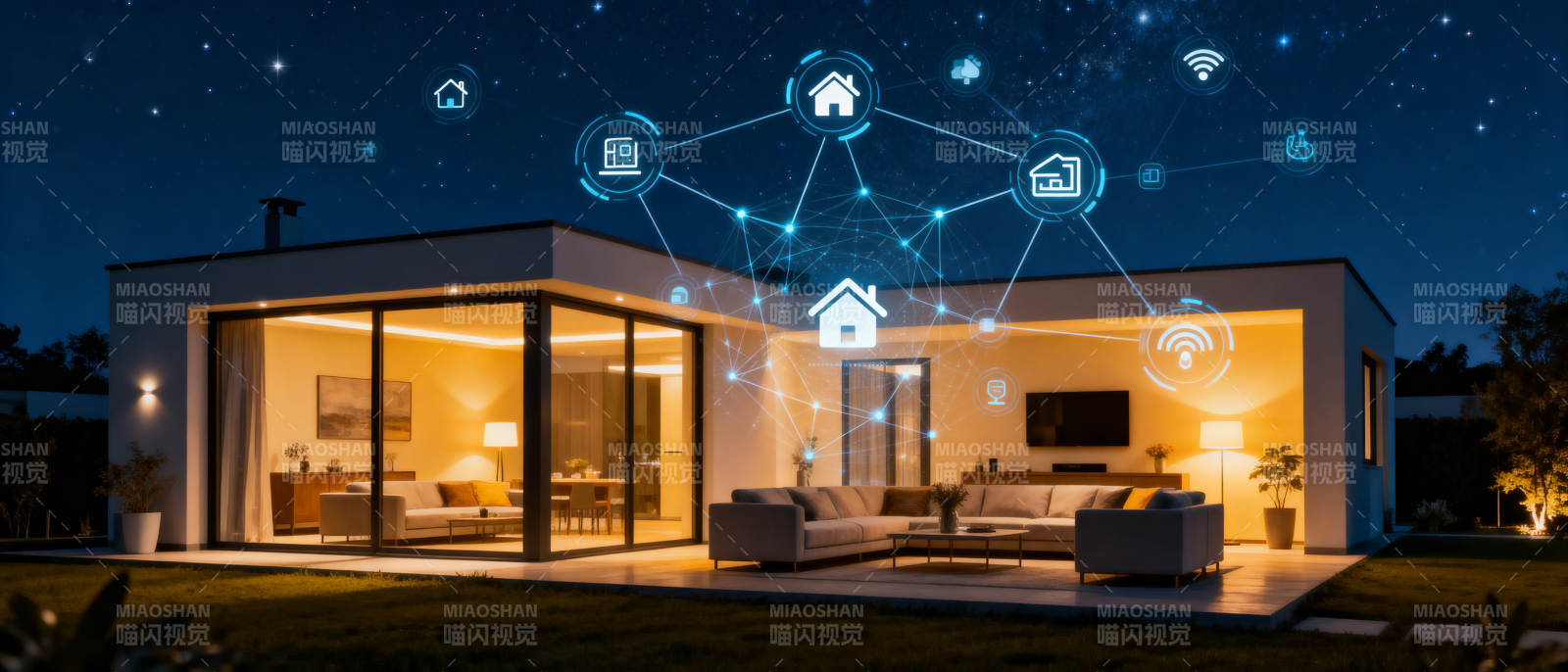 智能家庭物联网系统图片