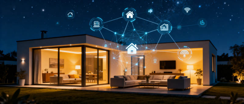 智能家庭物联网系统图片