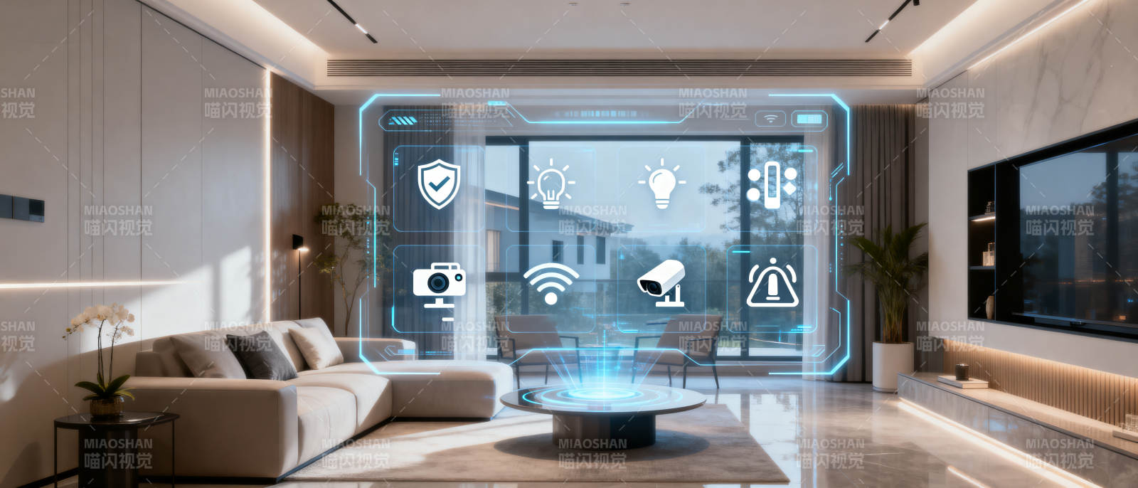 智能家居客厅科技生活图片