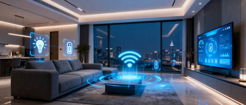 智能客厅科技生活图片