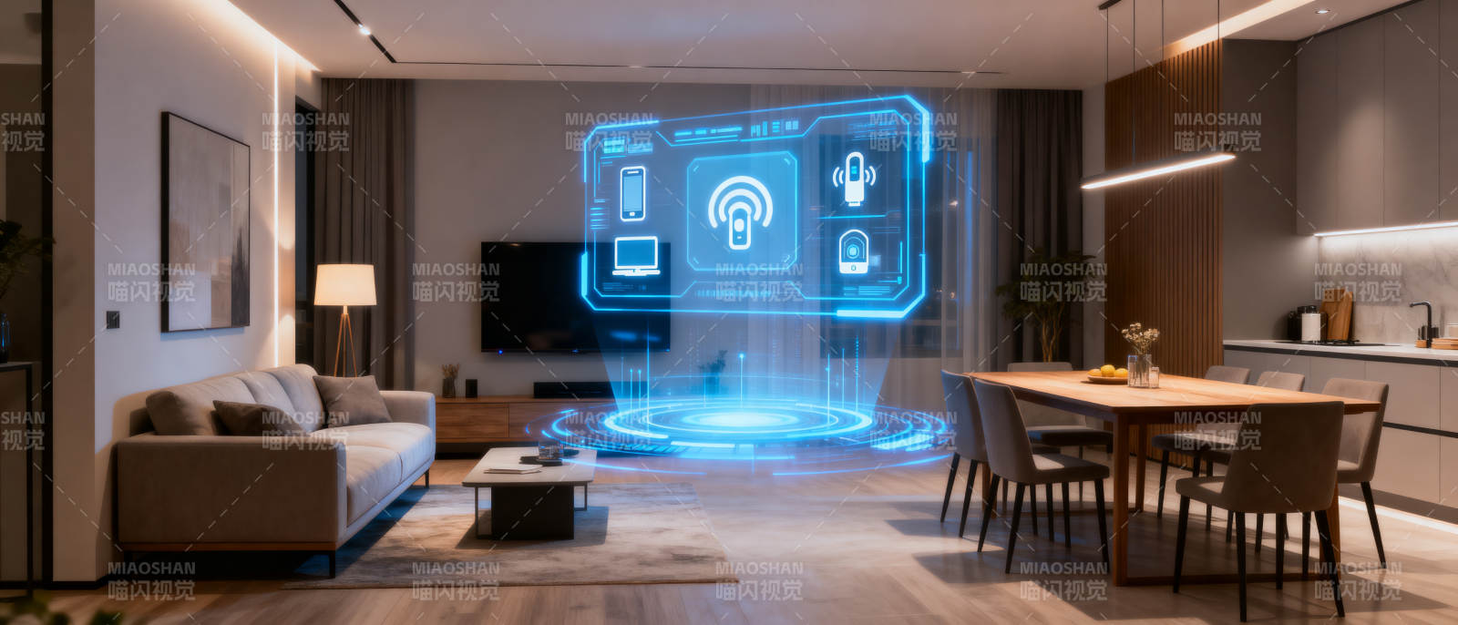 智能家居生活场景展示图片