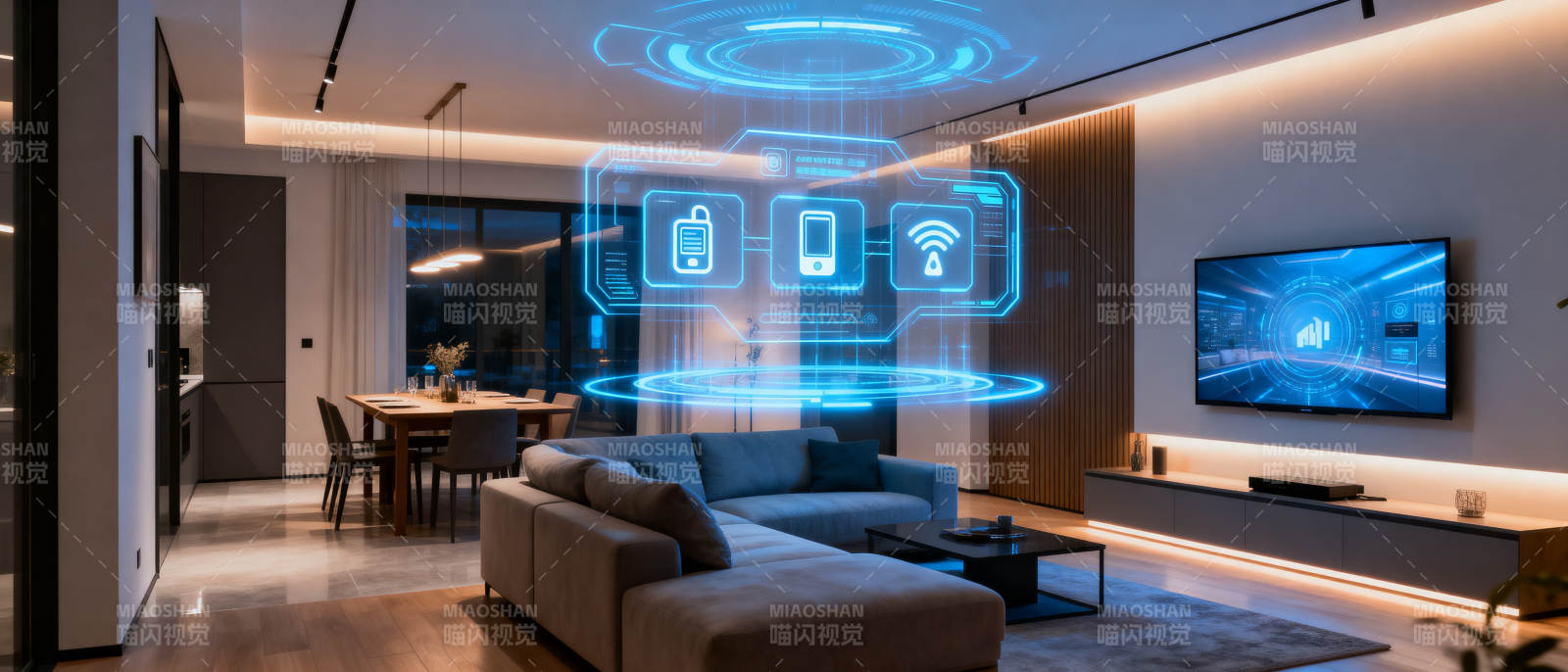 智能家居生活场景展示图片