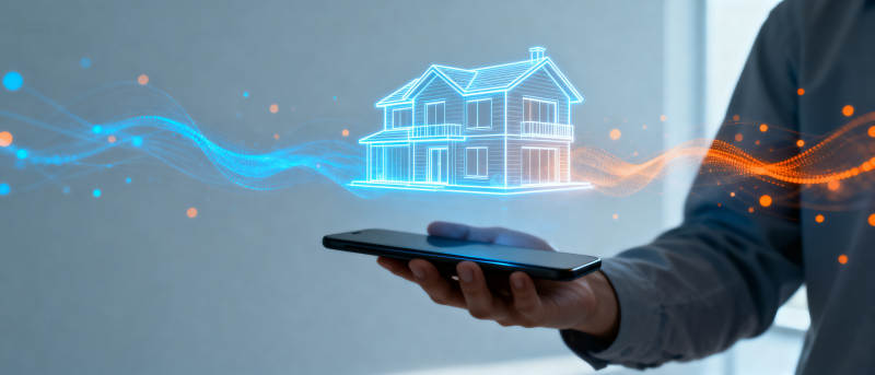 智能房屋科技控制图片