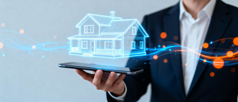 智能科技房屋设计展示图片