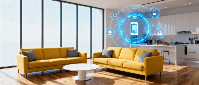 智能家居客厅科技生活图片