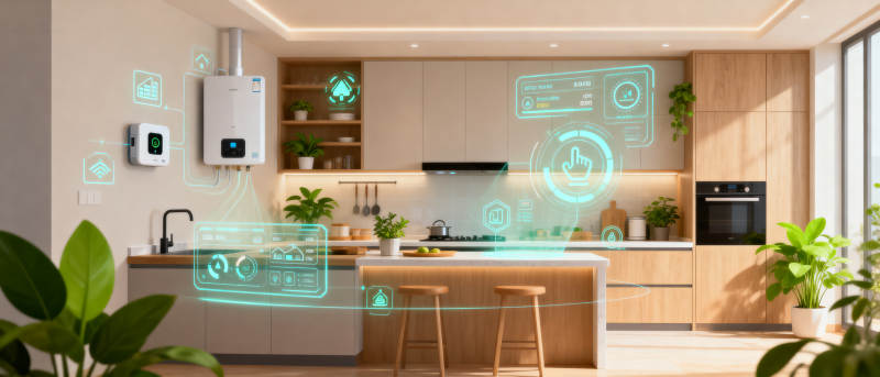 智能家居厨房科技场景图片