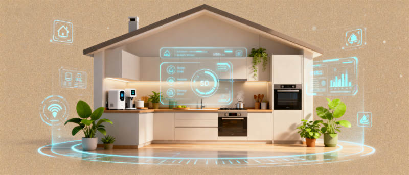 智能家居厨房科技生活图片