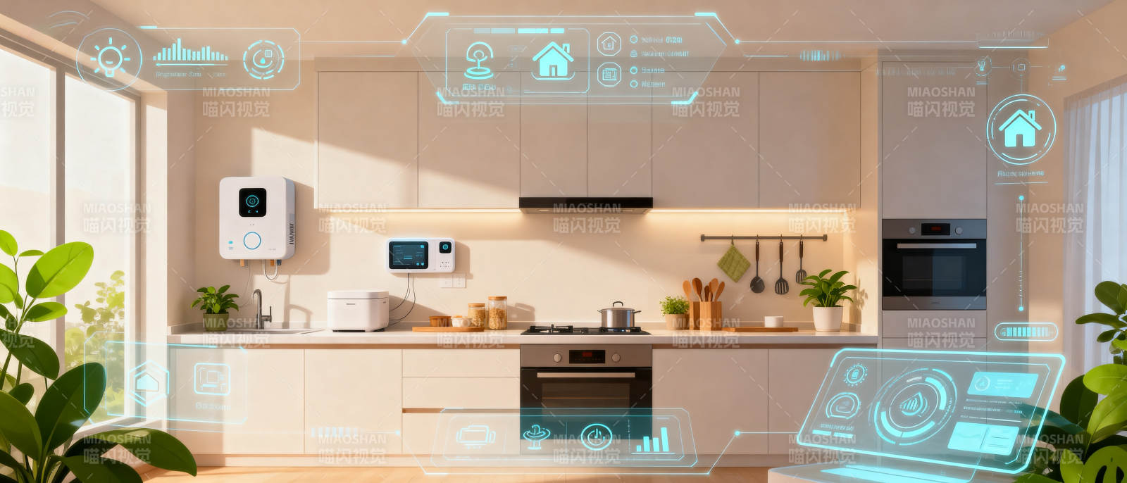 智能厨房科技生活图片