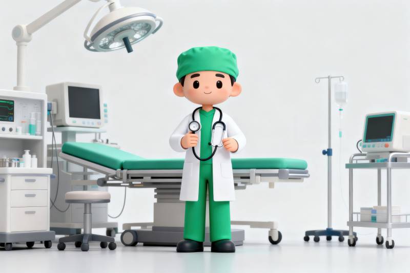 医生手术室医疗场景图片