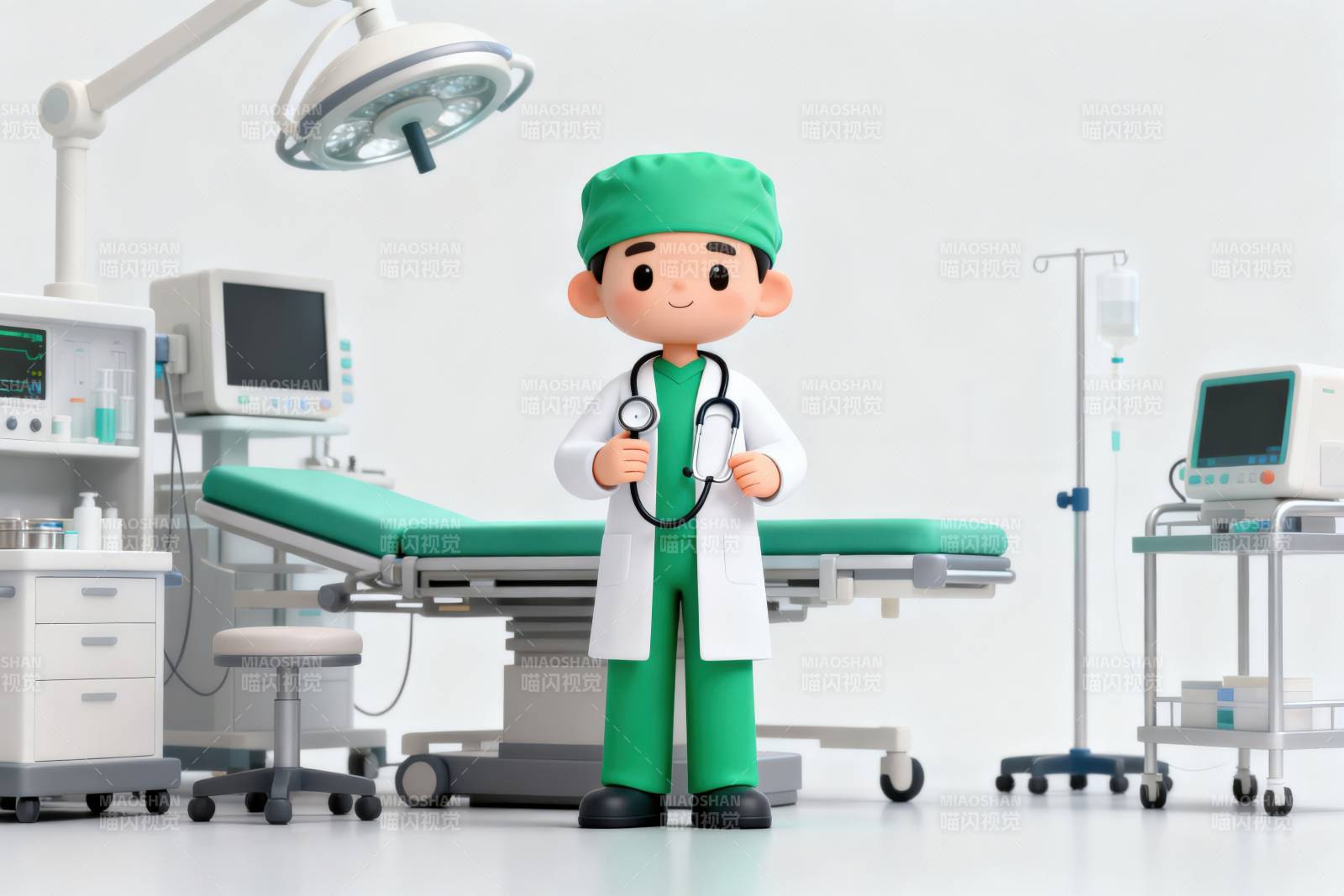 医生手术室医疗场景图片