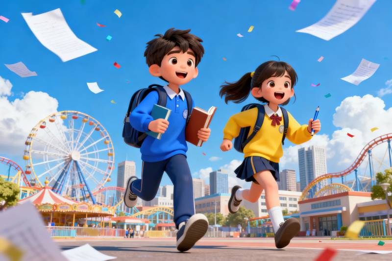 欢乐校园奔跑时光图片