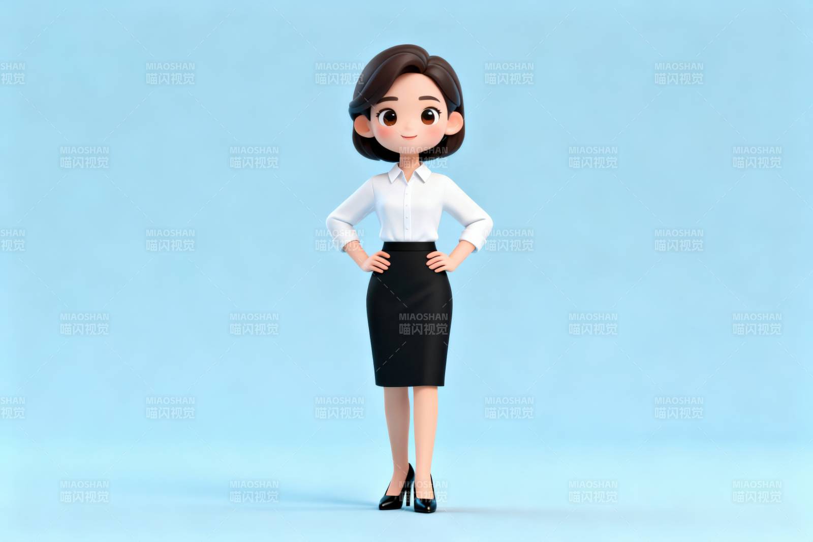 职业女性商务形象展示图片